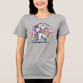 Baseball Stars & Stripes | Women T Shirt