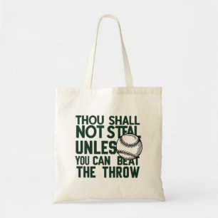 Baseball Stealing Humor Shirt Tygkasse