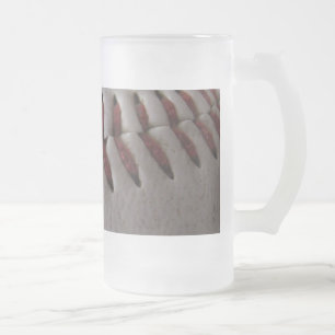 Baseball Stitches Frostat Ölglas