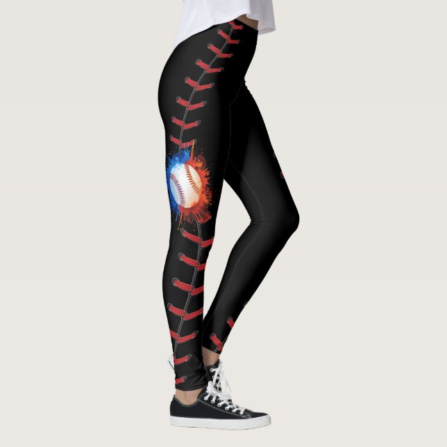 Baseball Stitches Season Leggings (Höger)