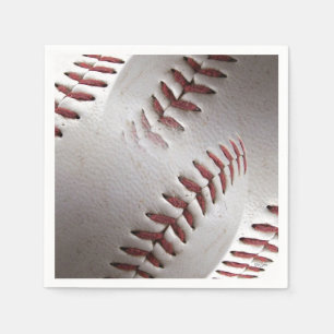 Baseball Stitches Sports Pappersservett