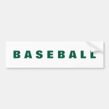 Baseball-stötdekal