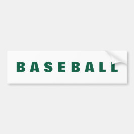 Baseball-stötdekal Bildekal