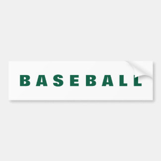 Baseball-stötdekal Bildekal
