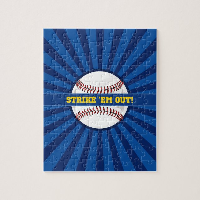 Baseball-Strejkan "ut Pussel (Vertikal)