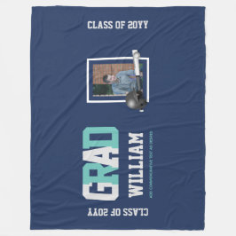 Baseball STUDENTEN PHOTO Gift Personlig Fleecefilt