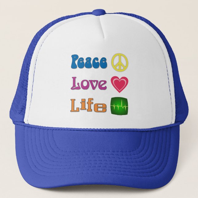 Baseball-style hat to promote life, & more. keps (Framsida)