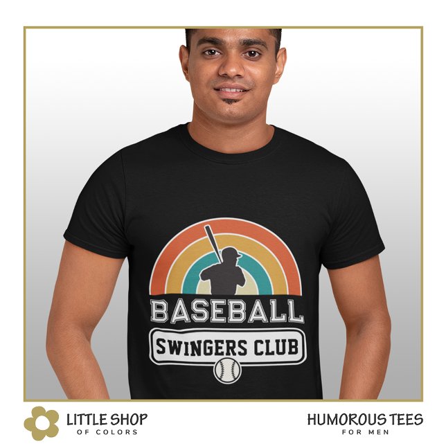 Baseball Swingers Club Anpassningsbar T-Shirt (Skapare uppladdad)