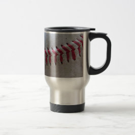 Baseball-sydda sömmar resemugg
