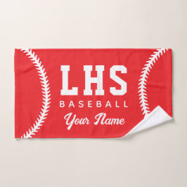 Baseball Syddesignad sporthandduk med laginitialer