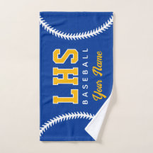 Baseball Syddesignad sporthandduk med laginitialer