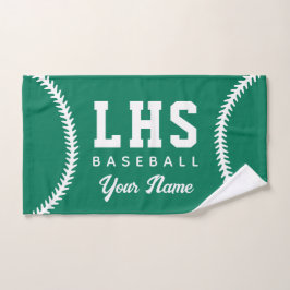 Baseball Syddesignad sporthandduk med laginitialer