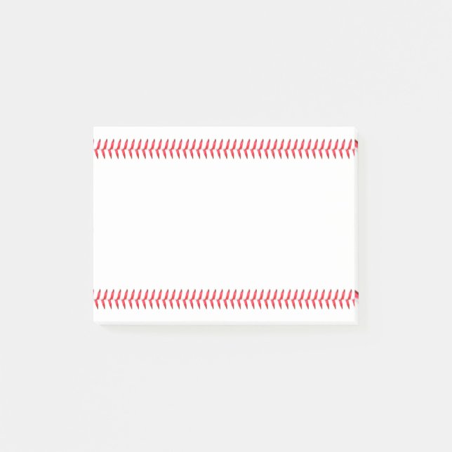 Baseball syr den Themed sporten Post-it Block (Framsida)