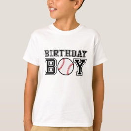 Baseball T-shirt för födelsedagspojken