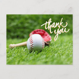 Baseball Tack för ditt kort på grönt gräs