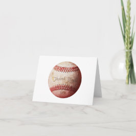 Baseball Tackkort-kort | Idrottskort Tack Kort