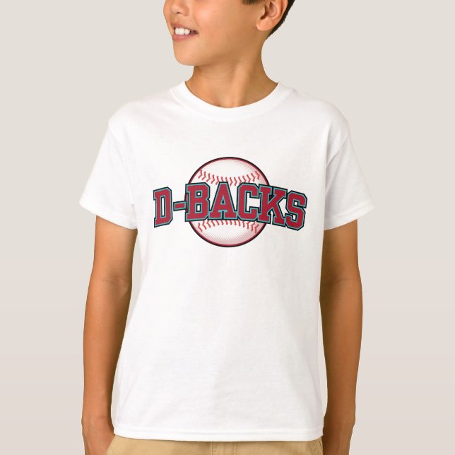Baseball Team Arizona Dback T Shirt (Framsida)