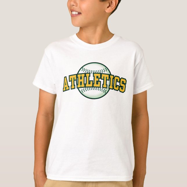 Baseball Team Athletic T Shirt (Framsida)