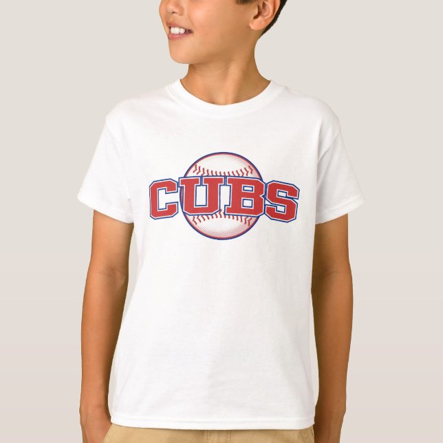 Baseball Team Chicago Unge T Shirt (Framsida)