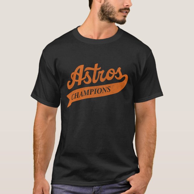 Baseball Team Houston Astro T Shirt (Framsida)