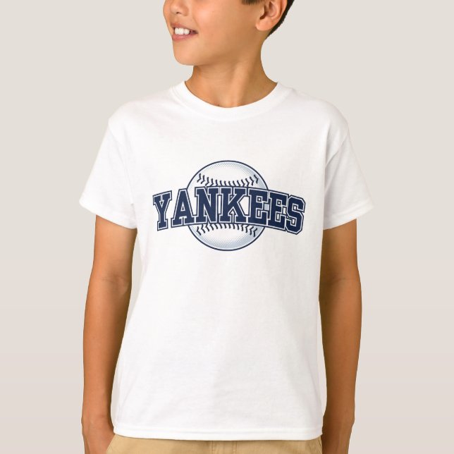 Baseball Team New York Yankee T Shirt (Framsida)