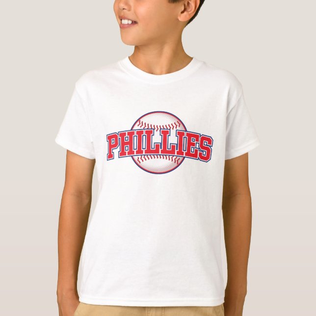 Baseball Team Philadelphia Phillie T Shirt (Framsida)
