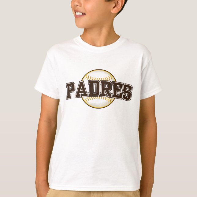 Baseball Team San Diego Padre T Shirt (Framsida)