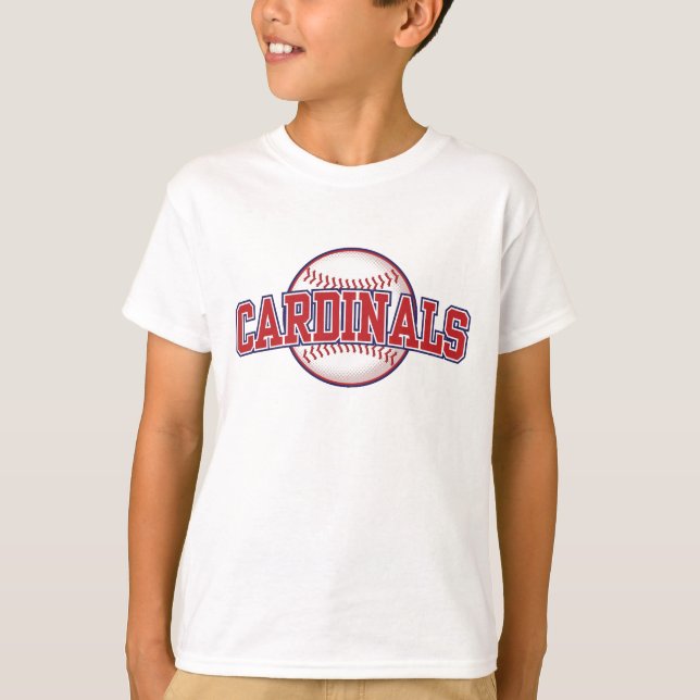 Baseball Team St. Louis Cardinal T Shirt (Framsida)