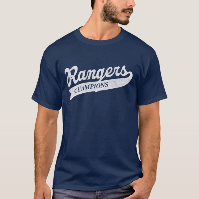 Baseball Team Texas Ranger T Shirt (Framsida)