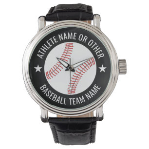 Baseball Teckning med modernt team och Idrottsman Armbandsur