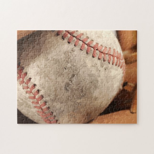 Baseball tema pussel till killar (Horisontell)