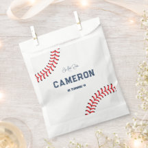Baseball Thated Birthday Favor Bags