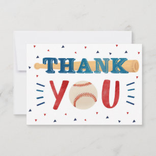 Baseball Thated Birthday Tack Cards Kort