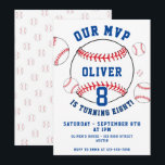 Baseball Thated Kids Sports Birthday Inbjudningar<br><div class="desc">Baseball Boll-tävlingsskytte Födelsedagsfest inbjudan. Slå ett hem springa med den här personligen basebollfödelsedagsinbjudan - perfekt för din lilla MVP:s stora dag! Roligtens basebolltemade utformning med information om röd sömnad. Personlig med ditt barns namn och ålder. Underbar för pojkar eller flickor som kärlek idrottar. Anpassade för party-information och OSA info. Matchar...</div>