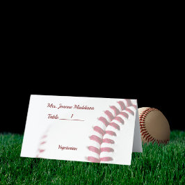 Baseball Theme Bröllop Anpassade Plattskort