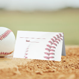 Baseball Theme Bröllop Placeringskort