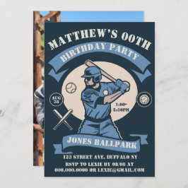 Baseball Theme-Födelsedagsfest