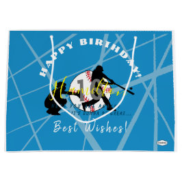 Baseball Theme Gift Bag HAMbyWG