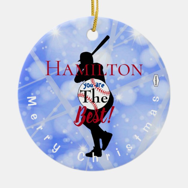 Baseball Theme Ornament HAMbWG (Framsidan)