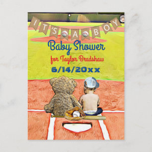 Baseball Thenzys pojkens babystöldbjudare Vykort