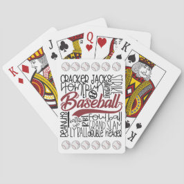Baseball Thned Casinokort