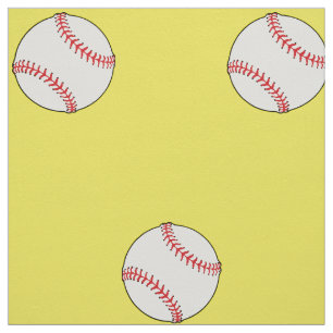 Baseball Thned Fabric - HAMbyWhiteGlove Tyg