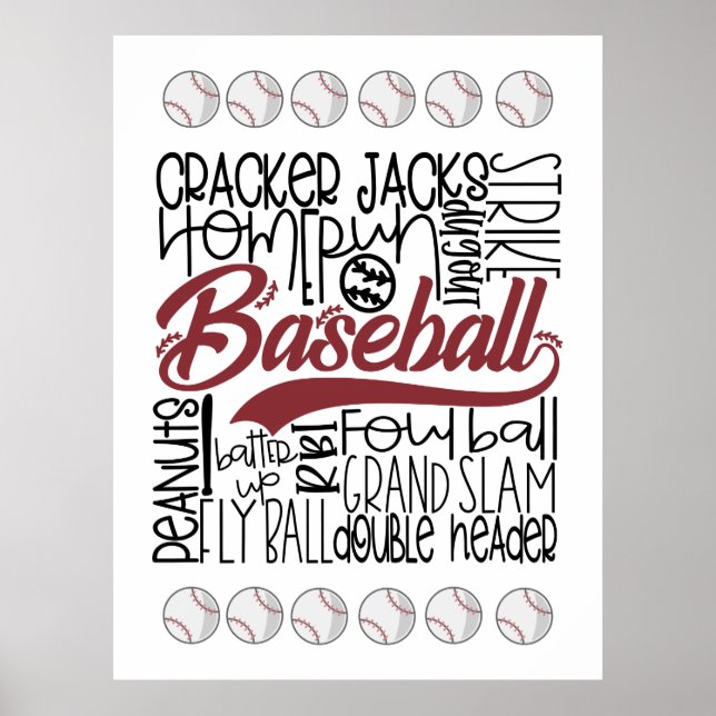 Baseball Thned Poster (Framsidan)
