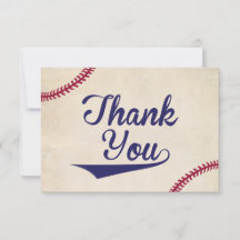 Baseball Thorn Baby Shower Tack för att du tycker