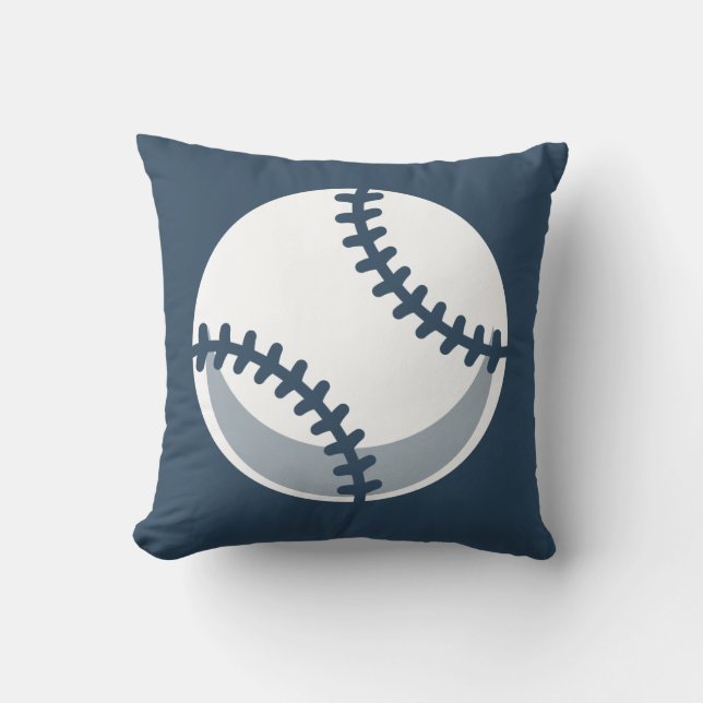 Baseball Throw PIlllow Kudde (Framsida)
