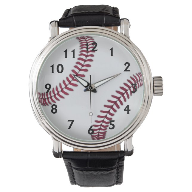 Baseball-tid Armbandsur (Framsida)