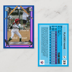 Baseball Trading Card Miami Frt - Anpassningsbar S