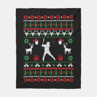 Baseball Ugly jul Sweater Fleecefilt