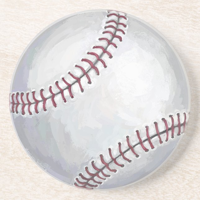 Baseball Underlägg Sandsten (Framsidan)