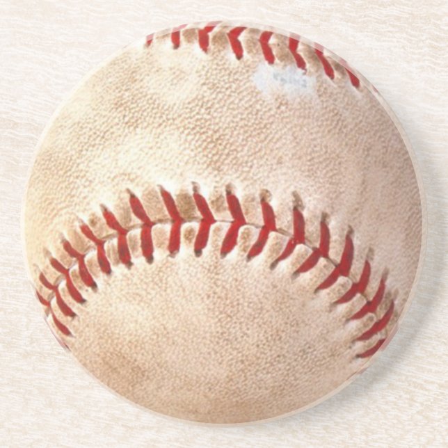 Baseball Underlägg Sandsten (Framsidan)